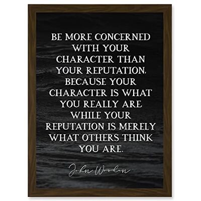 Artery8 - Slate Quote John Wooden - A4 Artery8 - Slate Quote John Wooden - A4