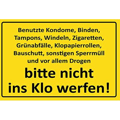 Schatzmix Tin-Plate Wall Plaque Sign, Sheet metal, Multicoloured, 20x30 cm Schatzmix Tin-Plate Wall Plaque Sign, Sheet metal, Multicoloured, 20x30 cm