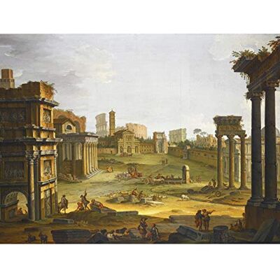 Fine Art Prints Joli View Roman Forum Rome Painting Large Print Poster Wall Art Decor Picture Fine Art Prints Joli View Roman Forum Rome Painting Large Print Poster Wall Art Decor Picture
