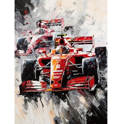 Artery8 Grand Prix Track Circuit Cars Racing Paint Splat Extra Large XL Wall Art Poster Print Artery8 Grand Prix Track Circuit Cars Racing Paint Splat Extra Large XL Wall Art Poster Print