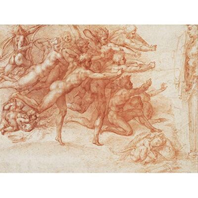 Fine Art Prints Michelangelo Buonarroti Archers Shooting At A Herm Large Wall Art Print Canvas Premium Poster Mural Fine Art Prints Michelangelo Buonarroti Archers Shooting At A Herm Large Wall Art Print Canvas Premium Poster Mural