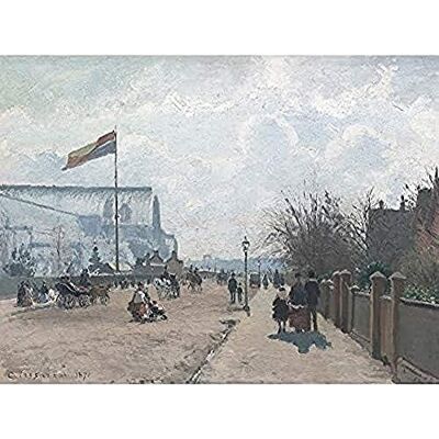 Fine Art Prints Pissarro Crystal Palace Sydenham London Cityscape Painting Unframed Wall Art Print Poster Home Decor Premium Fine Art Prints Pissarro Crystal Palace Sydenham London Cityscape Painting Unframed Wall Art Print Poster Home Decor Premium