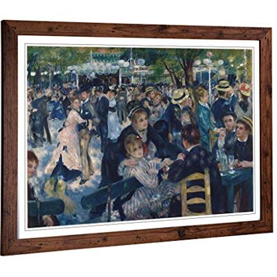 Big Box Art Pierre Auguste Renoir Dance at The Moulin Rouge Framed Wall Art Print Ready to Hang, Satin Fine Art Paper, Fade-Resistant Inks, Acrylic Glazing, Securely Packaged, Made in the UK Big Box Art Pierre Auguste Renoir Dance at The Moulin Rouge Framed Wall Art Print Ready to Hang, Satin Fine Art Paper, Fade-Resistant Inks, Acrylic Glazing, Securely Packaged, Made in the UK