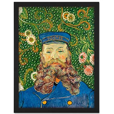 Fine Art Prints Vincent Van Gogh Portrait De Joseph Roulin Large Framed Art Print Poster Wall Decor 18x24 Fine Art Prints Vincent Van Gogh Portrait De Joseph Roulin Large Framed Art Print Poster Wall Decor 18x24