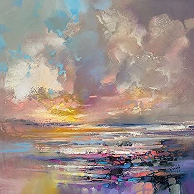 Scott Art Group WDC98243 The (Radiant Energy) -Canvas Print, Wood, Multi-Colour, 85 x 85 x 1.3 cm Scott Art Group WDC98243 The (Radiant Energy) -Canvas Print, Wood, Multi-Colour, 85 x 85 x 1.3 cm