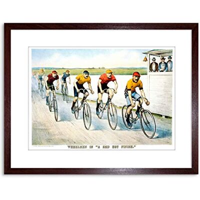 Wee Blue Coo Sport Cycling Bicycle Racing Vintage Ad Framed Wall Art Print Wee Blue Coo Sport Cycling Bicycle Racing Vintage Ad Framed Wall Art Print
