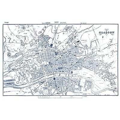 Artery8 Map 1888 Glasgow City Scotland Plan Chart Art Print Canvas Premium Wall Decor Poster Mural Artery8 Map 1888 Glasgow City Scotland Plan Chart Art Print Canvas Premium Wall Decor Poster Mural