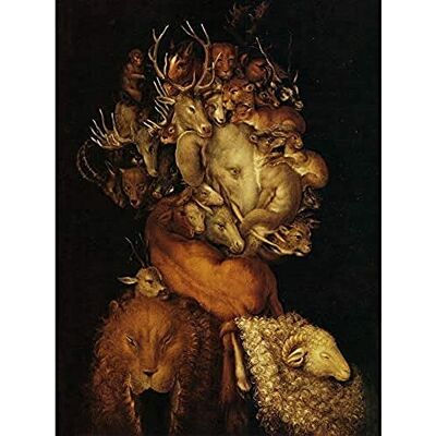Artery8 Arcimboldo Earth Land Animals Portrait Surreal Painting Unframed Wall Art Print Poster Home Decor Premium Artery8 Arcimboldo Earth Land Animals Portrait Surreal Painting Unframed Wall Art Print Poster Home Decor Premium