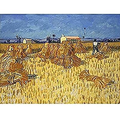 Fine Art Prints Van Gogh Corn Harvest Provence Painting Art Print Canvas Premium Wall Decor Poster Mural Fine Art Prints Van Gogh Corn Harvest Provence Painting Art Print Canvas Premium Wall Decor Poster Mural