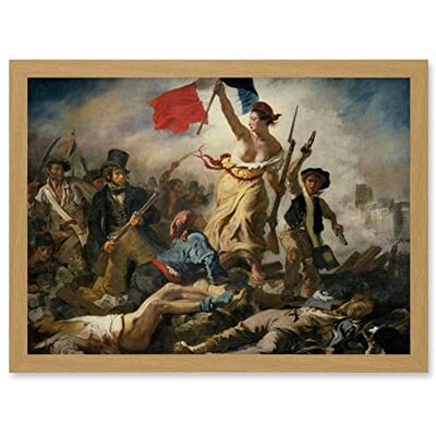 Artery8 - Liberty Leading the People - Oak Frame - Print Artery8 - Liberty Leading the People - Oak Frame - Print
