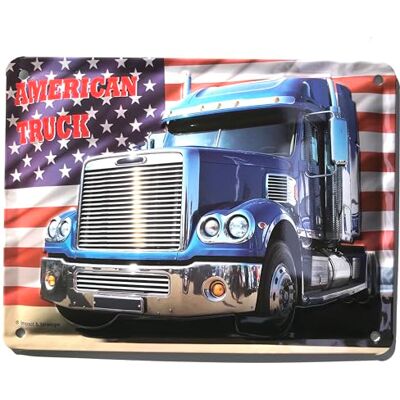 I&S / Les collections rétro I&S/Les collections rétro Embossed Metal Sign 20 x 15 cm Us Truck I&S / Les collections rétro I&S/Les collections rétro Embossed Metal Sign 20 x 15 cm Us Truck