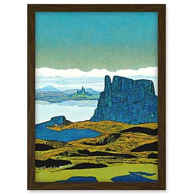 Doppelganger33 LTD The Storr Isle Of Skye Scottish Landscape Artwork Framed A3 Wall Art Print Doppelganger33 LTD The Storr Isle Of Skye Scottish Landscape Artwork Framed A3 Wall Art Print