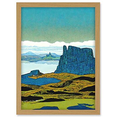 Doppelganger33 LTD The Storr Isle Of Skye Scottish Landscape Artwork Framed A3 Wall Art Print Doppelganger33 LTD The Storr Isle Of Skye Scottish Landscape Artwork Framed A3 Wall Art Print