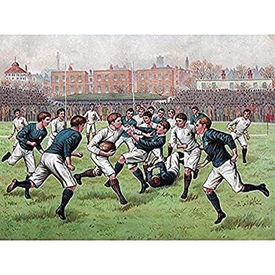 Fine Art Prints Scotland England 1893 Rugby Football Match Painting Art Print Canvas Premium Wall Decor Poster Mural Fine Art Prints Scotland England 1893 Rugby Football Match Painting Art Print Canvas Premium Wall Decor Poster Mural