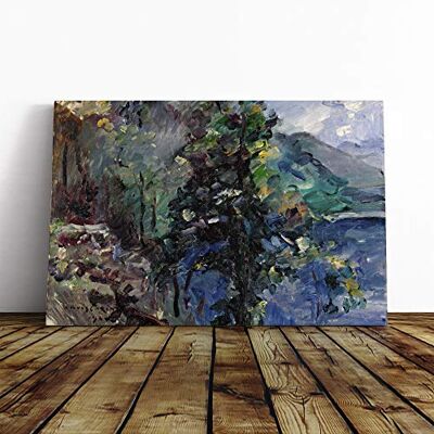 Big Box Art Canvas Print Wall Art Lovis Corinth Walchensee Slopes Mounted and Stretched Box Frame Picture Home Decor for Kitchen, Living Room, Bedroom, Hallway, Multi-Colour, 20x14 Inch Big Box Art Canvas Print Wall Art Lovis Corinth Walchensee Slopes Mounted and Stretched Box Frame Picture Home Decor for Kitchen, Living Room, Bedroom, Hallway, Multi-Colour, 20x14 Inch