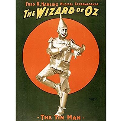 Artery8 Film Movie Character Wizard Oz Tin Man Promo Ad Art Print Canvas Premium Wall Decor Poster Mural Artery8 Film Movie Character Wizard Oz Tin Man Promo Ad Art Print Canvas Premium Wall Decor Poster Mural