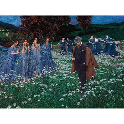 Fine Art Prints Lenz Maximilian A World Symbolist Painting Large XL Wall Art Canvas Print Fine Art Prints Lenz Maximilian A World Symbolist Painting Large XL Wall Art Canvas Print