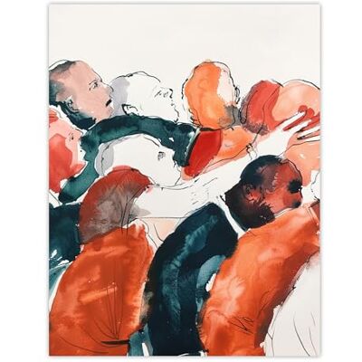Artery8 Sport Rugby Football Scrum Close Up Watercolour Man Cave Large Wall Art Poster Print Thick Paper 18X24 Inch Artery8 Sport Rugby Football Scrum Close Up Watercolour Man Cave Large Wall Art Poster Print Thick Paper 18X24 Inch