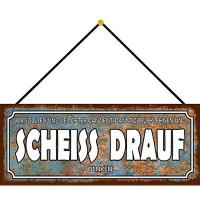 Schatzmix Tin-Plate Sign, Wall Plaques, Sheet metal, Multicoloured, 20x30 cm Schatzmix Tin-Plate Sign, Wall Plaques, Sheet metal, Multicoloured, 20x30 cm