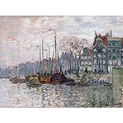 Fine Art Prints Claude Monet View Of The Prins Hendrikkade Art Print Canvas Premium Wall Decor Poster Mural Fine Art Prints Claude Monet View Of The Prins Hendrikkade Art Print Canvas Premium Wall Decor Poster Mural
