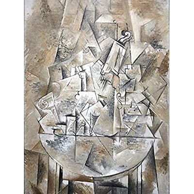 Fine Art Prints Braque The Pedestal Table Still Life Painting Art Print Canvas Premium Wall Decor Poster Mural Fine Art Prints Braque The Pedestal Table Still Life Painting Art Print Canvas Premium Wall Decor Poster Mural