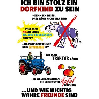 Schatzmix Tin-Plate Sign, Wall Plaque, Sheet metal, Multicoloured, 20 x 30 cm Schatzmix Tin-Plate Sign, Wall Plaque, Sheet metal, Multicoloured, 20 x 30 cm