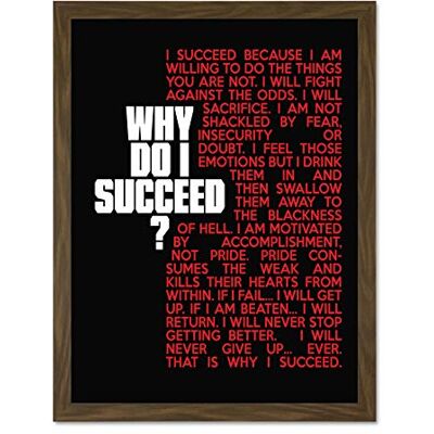 Fine Art Prints Sports Motivational Succeed Red Large Framed Art Print Poster Wall Decor 18x24 inch Fine Art Prints Sports Motivational Succeed Red Large Framed Art Print Poster Wall Decor 18x24 inch