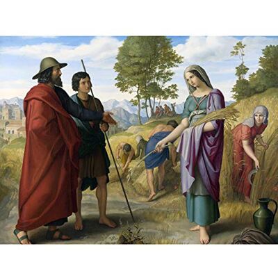 Fine Art Prints Von Carolsfeld Ruth Boaz's Field Biblical Painting Large Wall Art Print Canvas Premium Mural Fine Art Prints Von Carolsfeld Ruth Boaz's Field Biblical Painting Large Wall Art Print Canvas Premium Mural