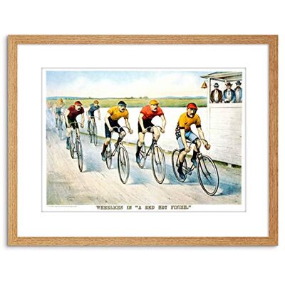 Wee Blue Coo Sport Cycling Bicycle Racing Vintage Ad Framed Wall Art Print Wee Blue Coo Sport Cycling Bicycle Racing Vintage Ad Framed Wall Art Print