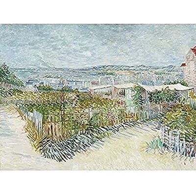 Fine Art Prints Van Gogh Montmartre Achter De Moulin De La Galette Unframed Wall Art Print Poster Home Decor Premium Fine Art Prints Van Gogh Montmartre Achter De Moulin De La Galette Unframed Wall Art Print Poster Home Decor Premium
