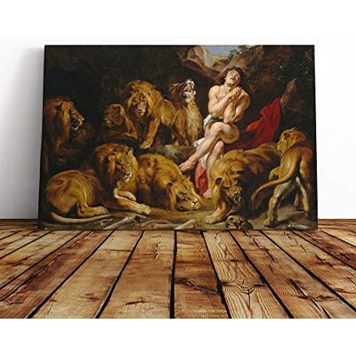 Big Box Art Peter Paul Rubens Daniel in The Lions Den Canvas Wall Art Print 24x16 Inch Big Box Art Peter Paul Rubens Daniel in The Lions Den Canvas Wall Art Print 24x16 Inch