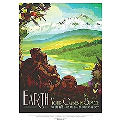 Fine Art Prints Earth Space Oasis NASA Space Tours Travel Art Print Canvas Premium Wall Decor Poster Mural Fine Art Prints Earth Space Oasis NASA Space Tours Travel Art Print Canvas Premium Wall Decor Poster Mural