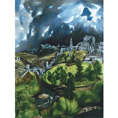 Fine Art Prints El Greco View Of Toledo Spain Expressive Painting Large Wall Art Print Canvas Premium Mural Fine Art Prints El Greco View Of Toledo Spain Expressive Painting Large Wall Art Print Canvas Premium Mural