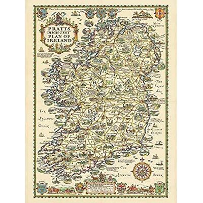 Artery8 Map Taylor 1933 Pratts High Test Plan Ireland Art Print Canvas Premium Wall Decor Poster Mural Artery8 Map Taylor 1933 Pratts High Test Plan Ireland Art Print Canvas Premium Wall Decor Poster Mural