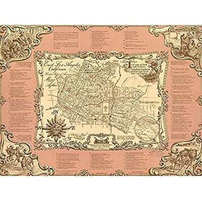 Artery8 Goez Map Guide To Murals Of East Los Angeles 1975 Unframed Wall Art Print Poster Home Decor Premium Artery8 Goez Map Guide To Murals Of East Los Angeles 1975 Unframed Wall Art Print Poster Home Decor Premium