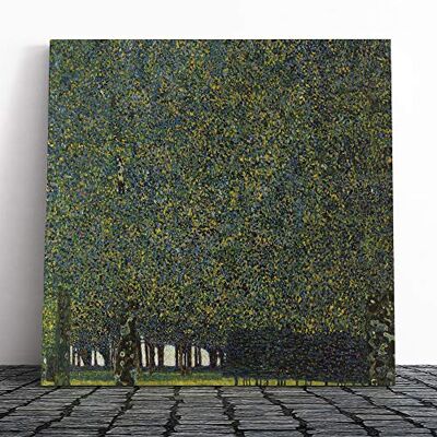 Big Box Art Canvas Print Wall Art Gustav Klimt The Park Mounted and Stretched Box Frame Picture Home Decor for Kitchen, Living, Dining Room, Bedroom, Hallway, Multi-Colour, 20x20 Inch Big Box Art Canvas Print Wall Art Gustav Klimt The Park Mounted and Stretched Box Frame Picture Home Decor for Kitchen, Living, Dining Room, Bedroom, Hallway, Multi-Colour, 20x20 Inch