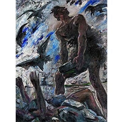 Fine Art Prints Lovis Corinth Cain Abel Biblical Painting Large XL Wall Art Canvas Print Fine Art Prints Lovis Corinth Cain Abel Biblical Painting Large XL Wall Art Canvas Print