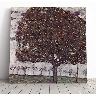 Big Box Art Canvas Print Wall Art Gustav Klimt Apple Tree (1) Mounted and Stretched Box Frame Picture Home Decor for Kitchen, Living, Dining Room, Bedroom, Hallway, Muli-Colour, 20x20 Inch Big Box Art Canvas Print Wall Art Gustav Klimt Apple Tree (1) Mounted and Stretched Box Frame Picture Home Decor for Kitchen, Living, Dining Room, Bedroom, Hallway, Muli-Colour, 20x20 Inch