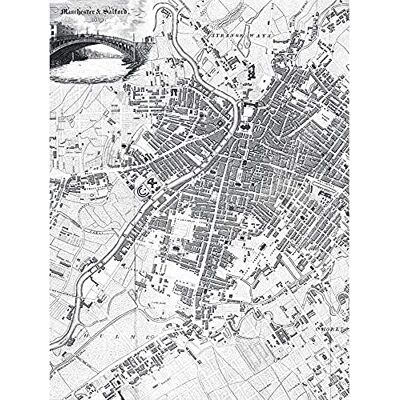 Artery8 Map Pigot 1819 Manchester Salford England Plan Chart Art Print Canvas Premium Wall Decor Poster Mural Artery8 Map Pigot 1819 Manchester Salford England Plan Chart Art Print Canvas Premium Wall Decor Poster Mural