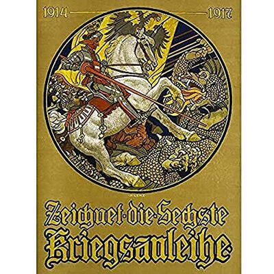 Fine Art Prints Lenz Austrian War WWI Loan Advert Artwork Art Print Canvas Premium Wall Decor Poster Mural Fine Art Prints Lenz Austrian War WWI Loan Advert Artwork Art Print Canvas Premium Wall Decor Poster Mural