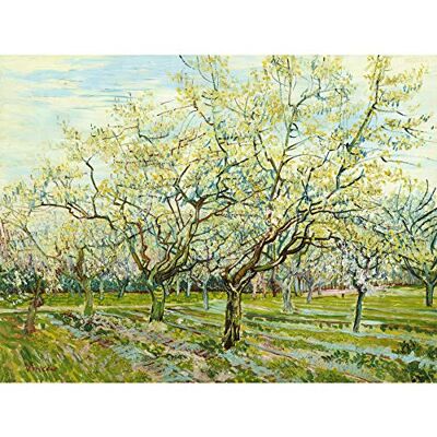 Fine Art Prints Vincent Van Gogh De Witte Boomgaard Large Wall Art Print Canvas Premium Poster Mural Fine Art Prints Vincent Van Gogh De Witte Boomgaard Large Wall Art Print Canvas Premium Poster Mural