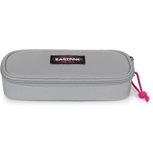 EASTPAK Oval Single Pencil Case – Organised Stationery Pouch with Internal Compartments and Zip Pocket, 5 x 22 x 9 cm Kontrast Grey Pink EASTPAK Oval Single Pencil Case – Organised Stationery Pouch with Internal Compartments and Zip Pocket, 5 x 22 x 9 cm Kontrast Grey Pink