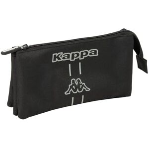 safta KAPPA Dark – Triple Pencil Case, Children's Pencil Case, Ideal for School Age Children, Comfortable and Versatile, Quality and Resistance, 22 x 3 x 12 cm, Black/White, M, Casual safta KAPPA Dark – Triple Pencil Case, Children's Pencil Case, Ideal for School Age Children, Comfortable and Versatile, Quality and Resistance, 22 x 3 x 12 cm, Black/White, M, Casual