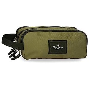 Pepe Jeans Aris Triple Red Pencil Case 22 x 10 x 9 cm Polyester, red, One Size, Triple Case Pepe Jeans Aris Triple Red Pencil Case 22 x 10 x 9 cm Polyester, red, One Size, Triple Case