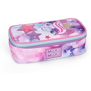 Franco Cosimo Panini MOFU MOFU Official Mofu Mofu Pencil Case, Oval Pencil Case for Girls, Ideal for Storing Stationery, with Internal Divider and Elastic Loops, Practical Zip Closure, 22 x 7.5 x 11 cm, Lilac, lilac, Franco Cosimo Panini MOFU MOFU Official Mofu Mofu Pencil Case, Oval Pencil Case for Girls, Ideal for Storing Stationery, with Internal Divider and Elastic Loops, Practical Zip Closure, 22 x 7.5 x 11 cm, Lilac, lilac,