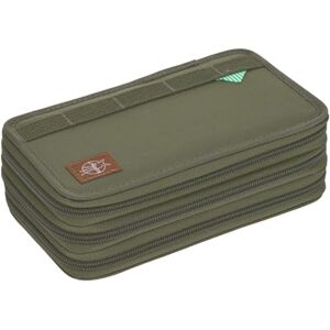 Lässig School Triple Pencil Case Filled 20 Pieces Unique Olive Lässig School Triple Pencil Case Filled 20 Pieces Unique Olive