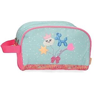 Enso Balloons Multicoloured Double Pencil Case 26 x 16 x 11 cm Polyester, Multicoloured, One Size, Double Case Enso Balloons Multicoloured Double Pencil Case 26 x 16 x 11 cm Polyester, Multicoloured, One Size, Double Case