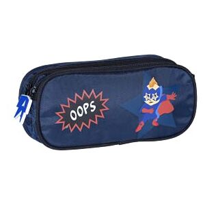 KID'ABORD ICU HERO Rectangular Pencil Case with Two Compartments KID'ABORD ICU HERO Rectangular Pencil Case with Two Compartments