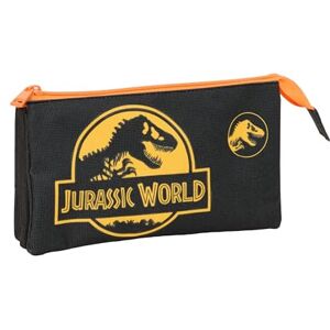 safta JURASSIC WORLD – Triple Pencil Case, Children's Pencil Case, Ideal for School Age Children, Comfortable and Versatile, Quality and Resistance, 22 x 3 x 12 cm safta JURASSIC WORLD – Triple Pencil Case, Children's Pencil Case, Ideal for School Age Children, Comfortable and Versatile, Quality and Resistance, 22 x 3 x 12 cm