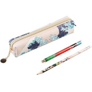 Grupo Erik School Pencil Case with Pen & Pencil Hokusai Back to School Supplies, Office Stationery Supplies Japanese Art Gifts, Japanese Stationery Gifts Under 15 Pounds Grupo Erik School Pencil Case with Pen & Pencil Hokusai Back to School Supplies, Office Stationery Supplies Japanese Art Gifts, Japanese Stationery Gifts Under 15 Pounds